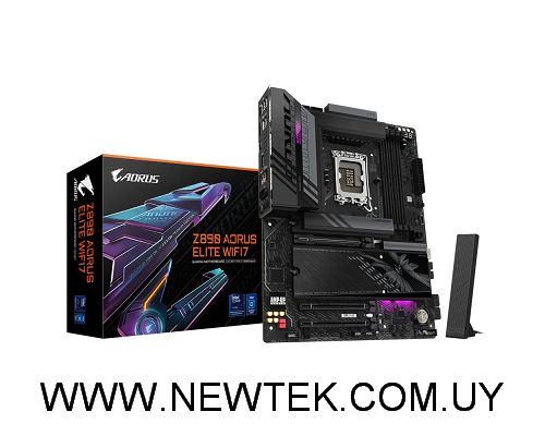 Placa Madre Gigabyte Z890 AORUS ELITE WIFI7 DDR5 Pcie5.0 HDMI USB-C